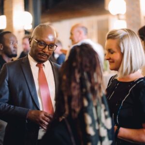 Representing te European Business Chamber in Rwanda at the EU residence-Kigali 2022